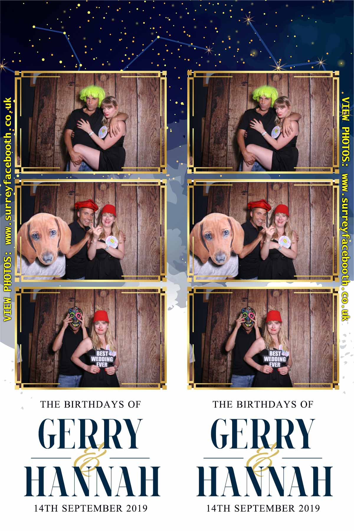 Gerry and Hannah's Birthday | View more photos from the event at galleries.surreyfacebooth.co.uk/u/Surrey-FaceBooth/Gerry-and-Hannahs-Birthday